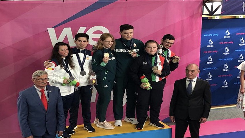 European Games: bronzo nella mixed team di carabina e nella pistola ad aria compressa